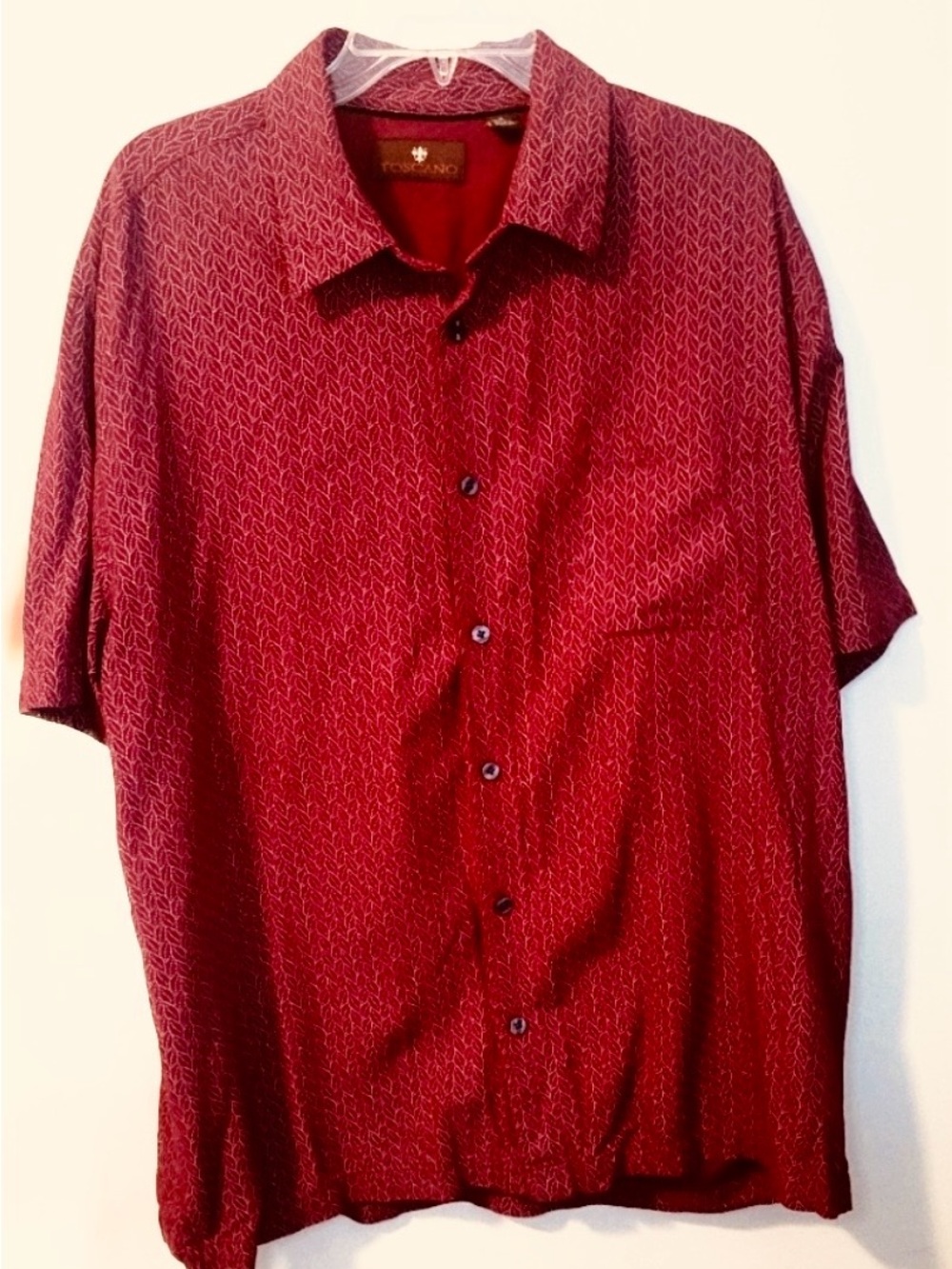 Toscano Silk Retro Buttondown